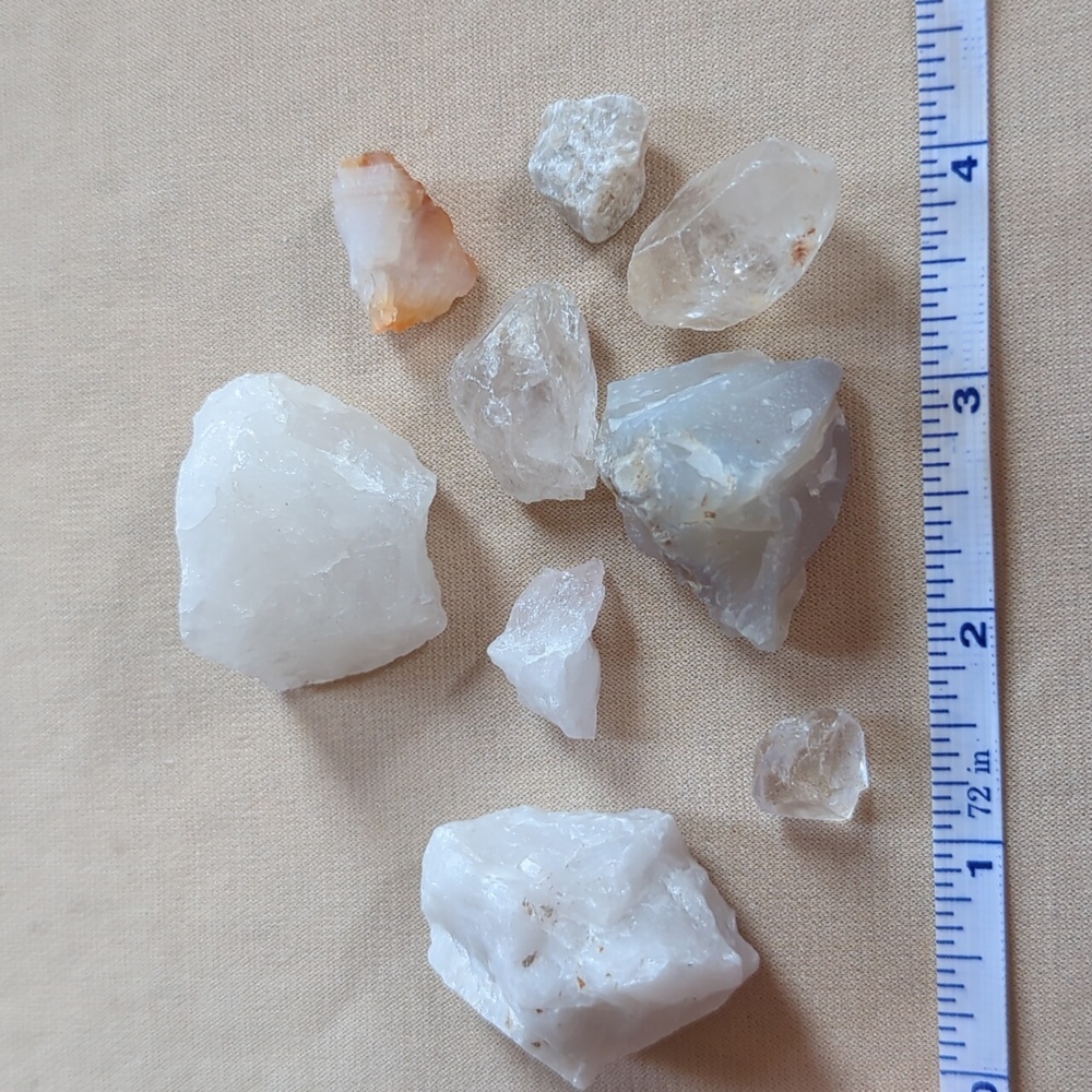 Collection of Nine Crystals